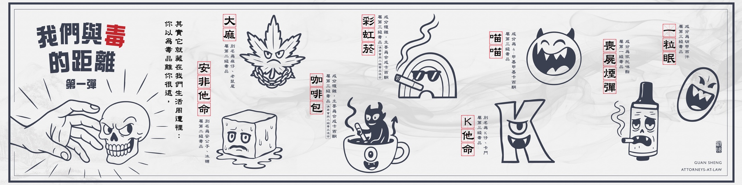 我們與毒的距離：從法律定義到新興毒品辨識，一次搞懂毒品風險