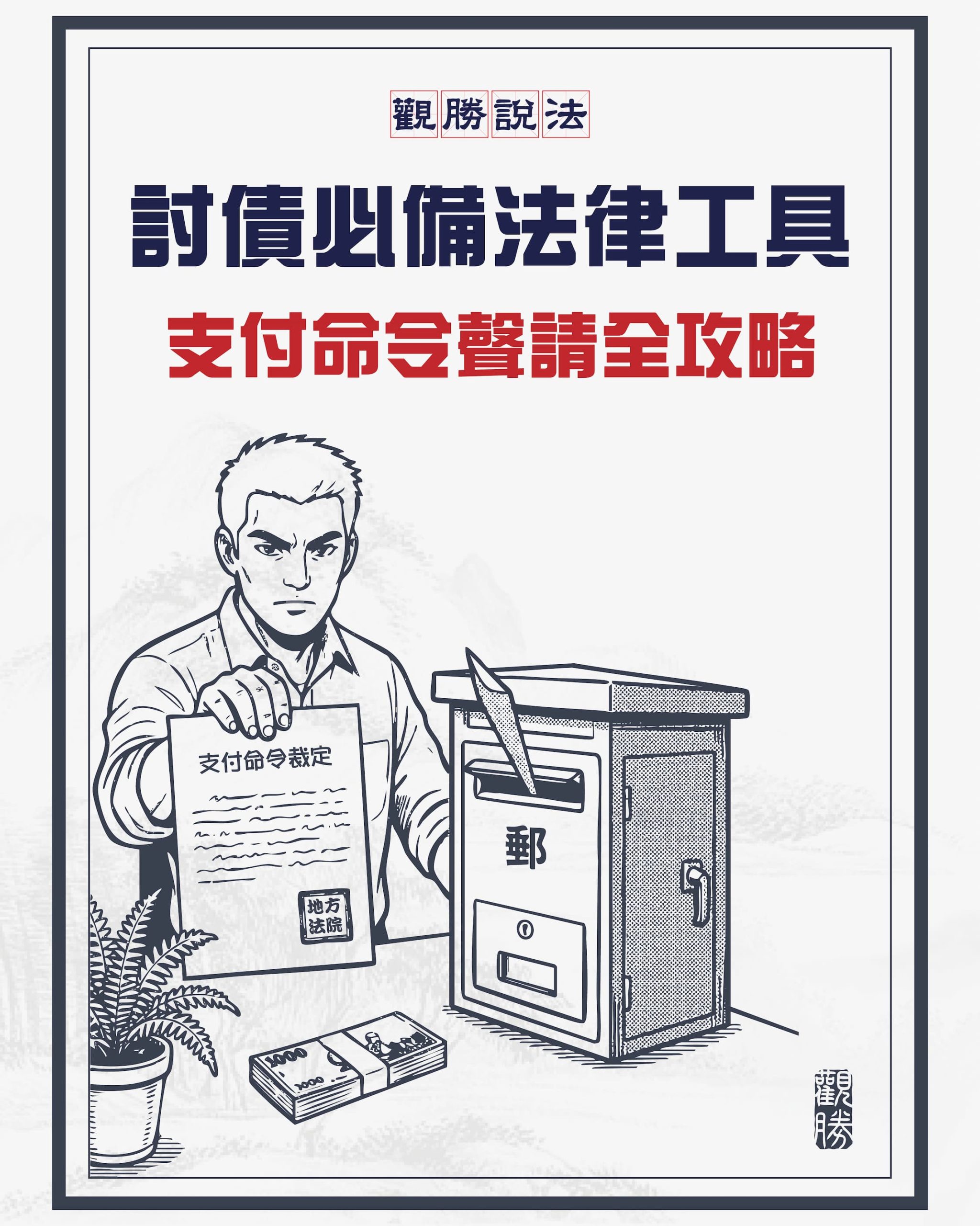支付命令是什麼？聲請流程、必備文件與法院程序一次看懂！