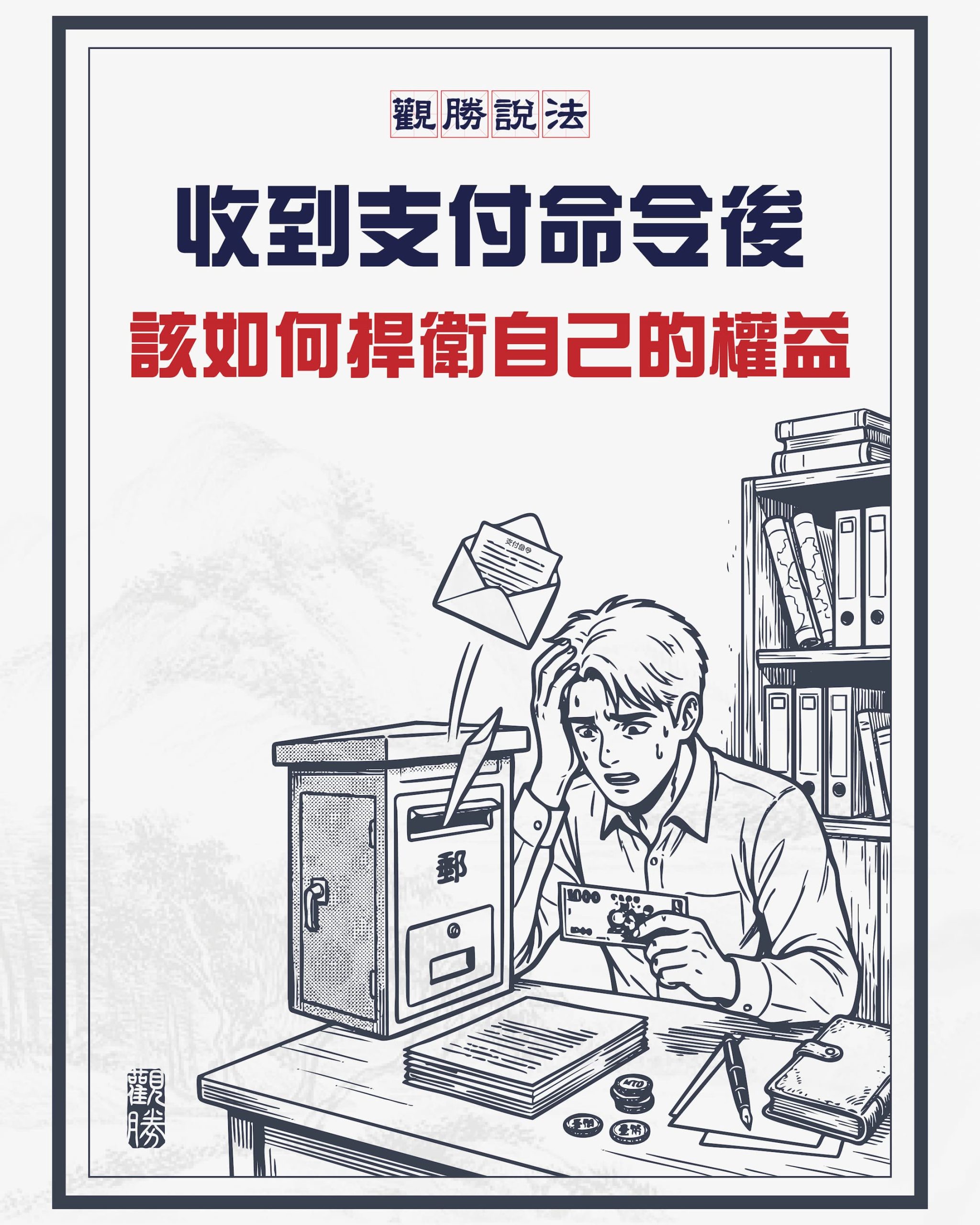 收到支付命令怎麼辦？20天內沒處理，後果可能比你想得更嚴重！
